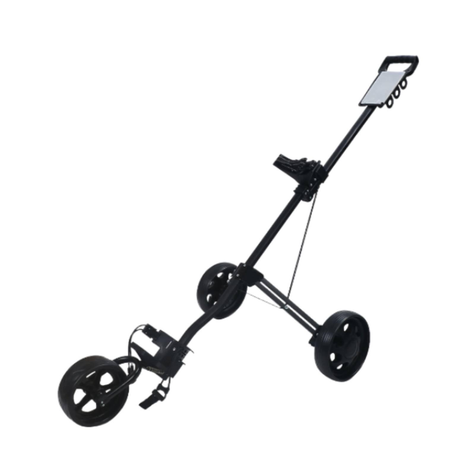 Golf Equipment Bag - Golf Equipment Foldable Push Cart Aluminum