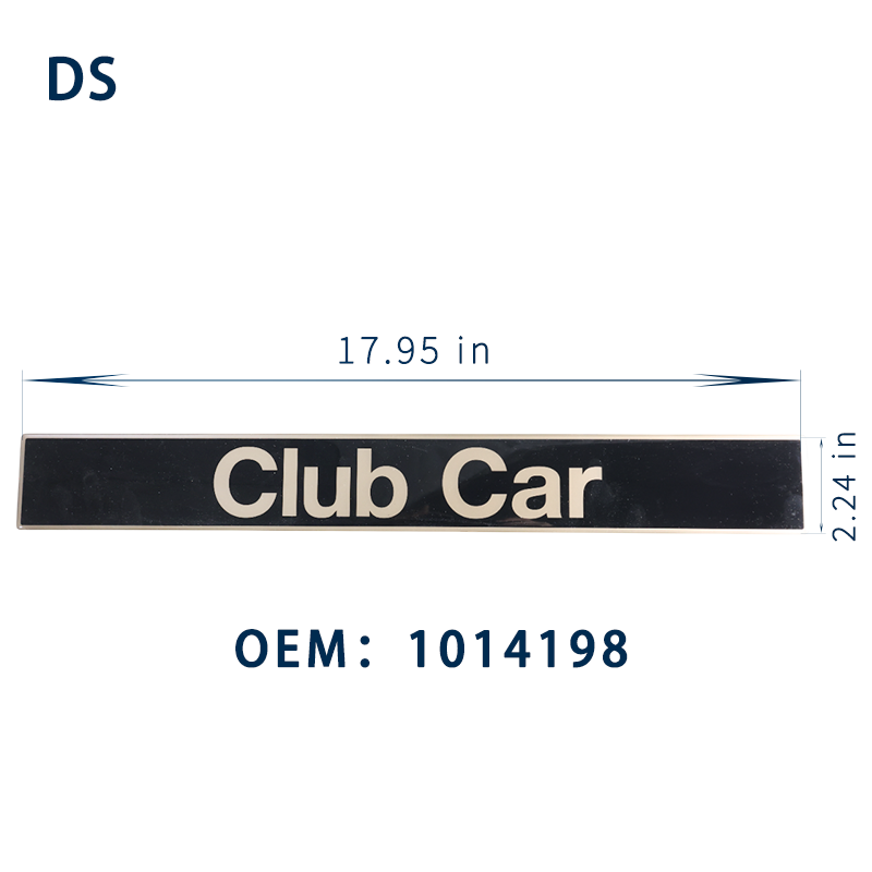 Club Car DS Precedent Front Lo - огляд і ціна Golf Equipment Logo
