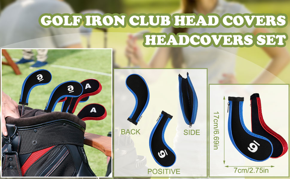 12 Pieces Golf Head Cover Swee - огляд і ціна Golf Equipment And Gear