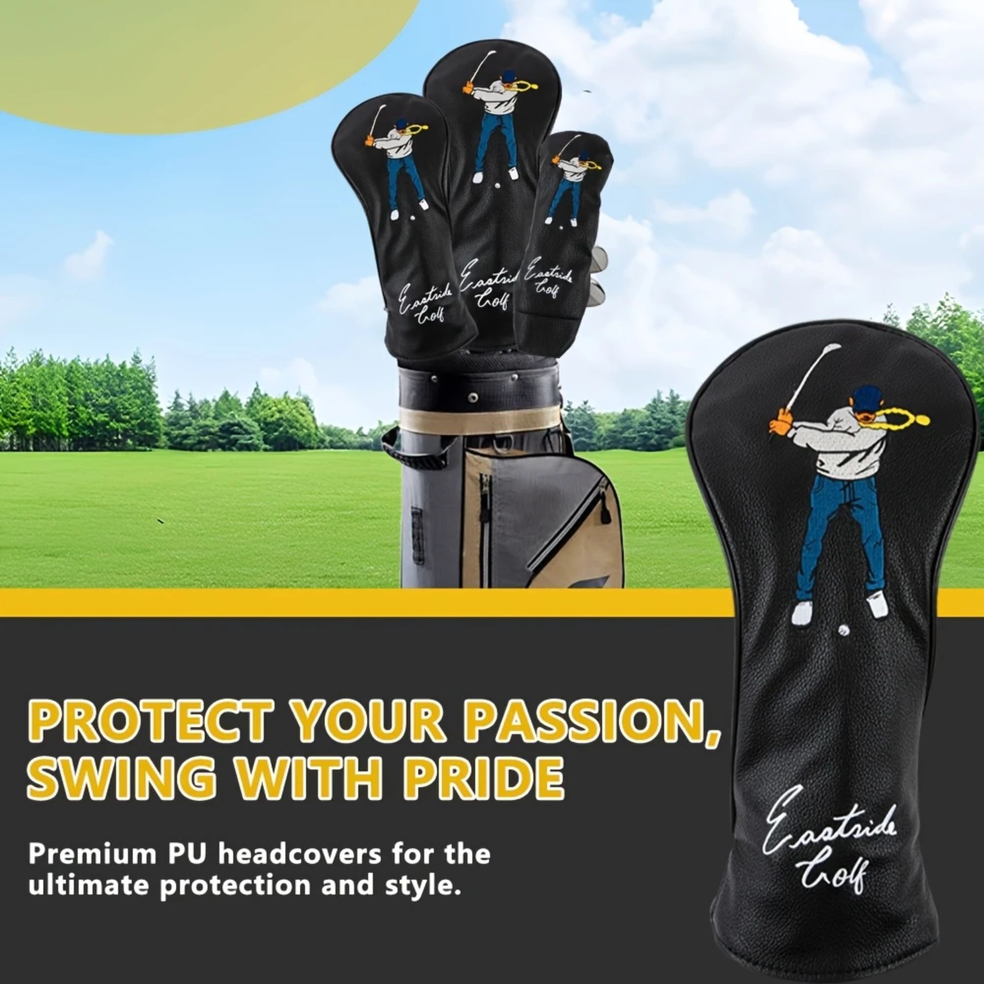 Golf Club Head Cover Durable S - огляд і ціна Golf Equipment Bag