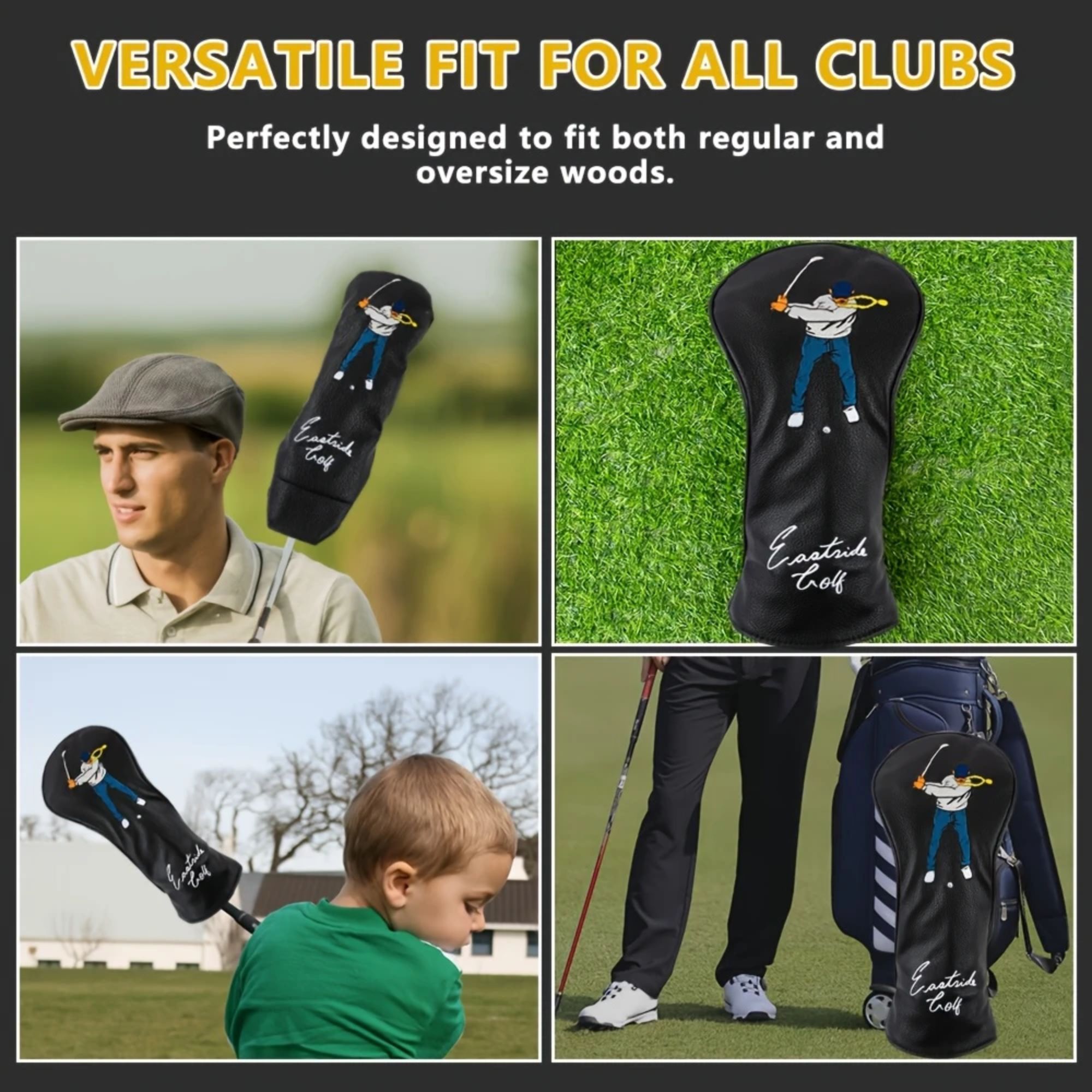 Golf Club Head Cover Durable S - огляд і ціна Golf Equipment Bag